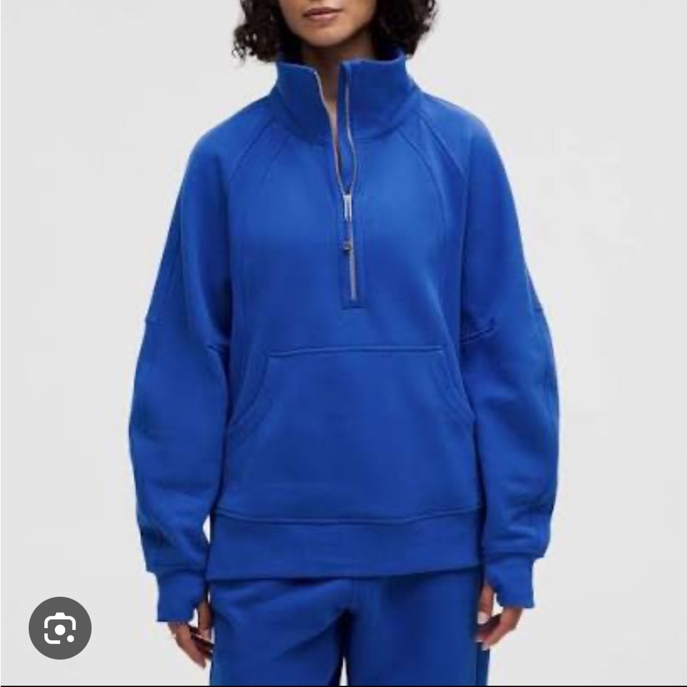 Lululemon Scuba Funnel Neck Half Zip